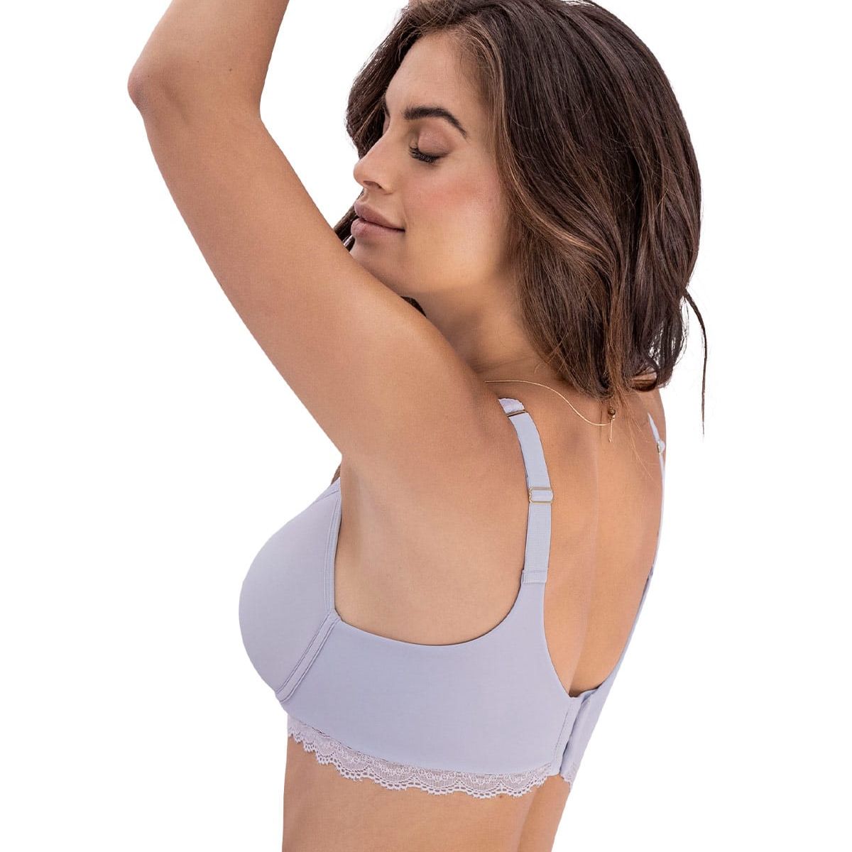 LEONISA - Leonisa Sostén de gran cubrimiento Deep Coverage Bra 011995 Lila