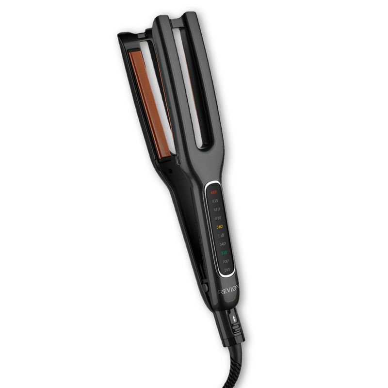 REVLON - Alisador de Cabello Revlon Dual Panel Ceramic Pro 235° Max  Negro