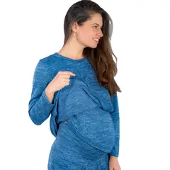 MADREMIA - Polerón Maternal Lactancia Fran Tejido