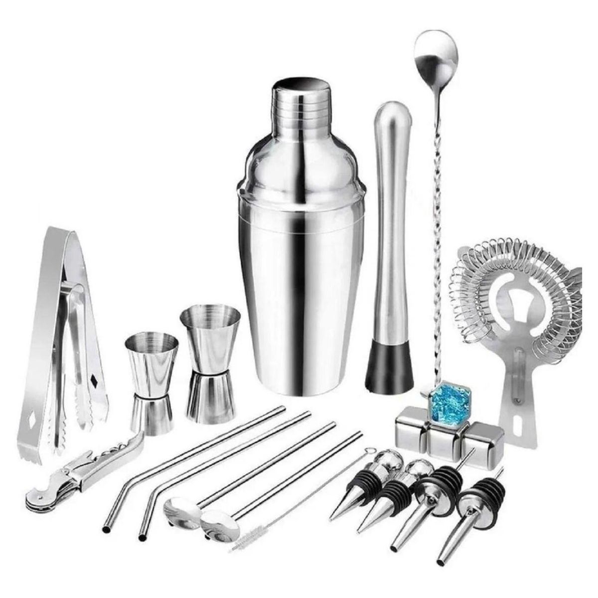 IMPORTCLICK - Juego Cóctel Bar Pub 24 Piezas