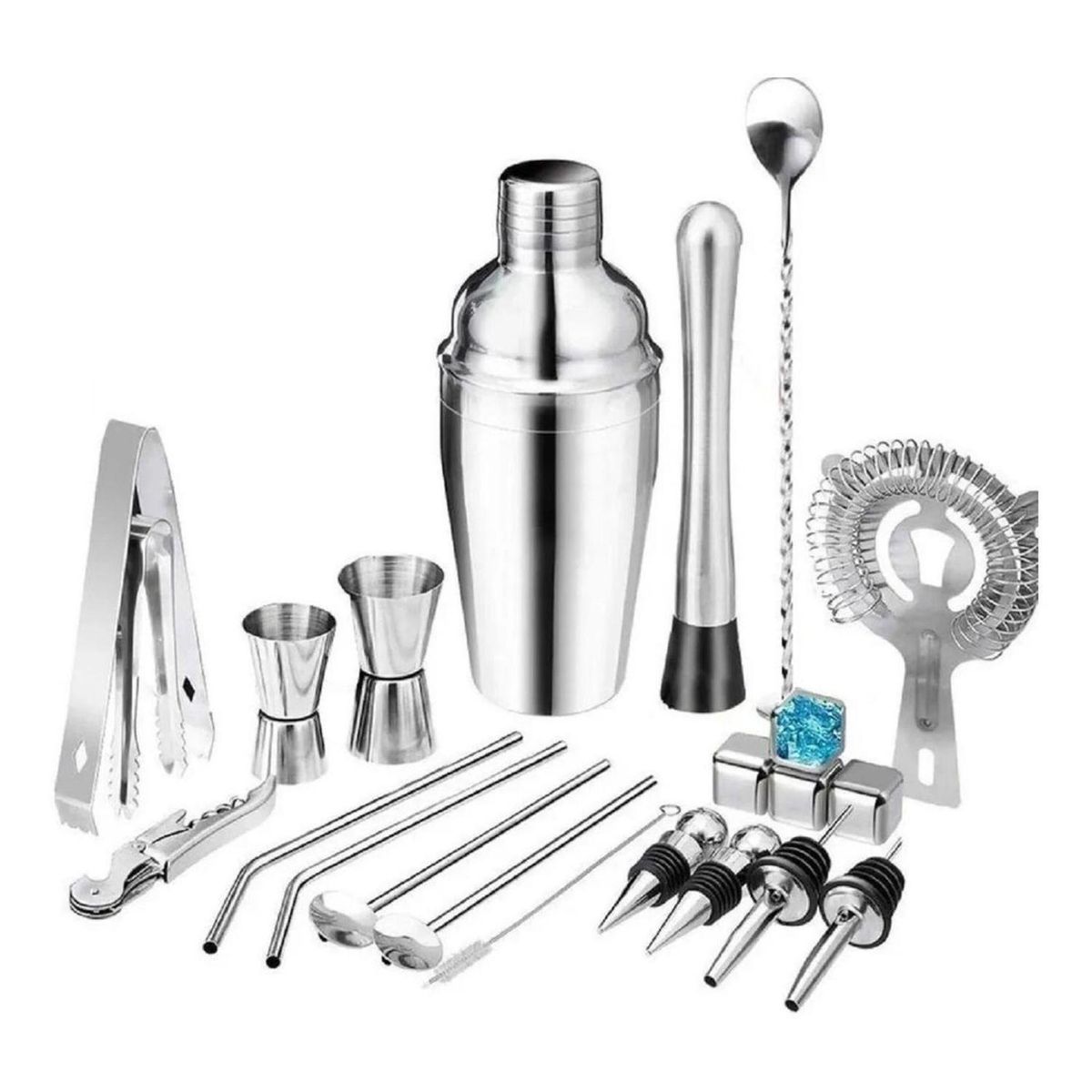 IMPORTCLICK - Juego Cóctel Bar Pub 24 Piezas