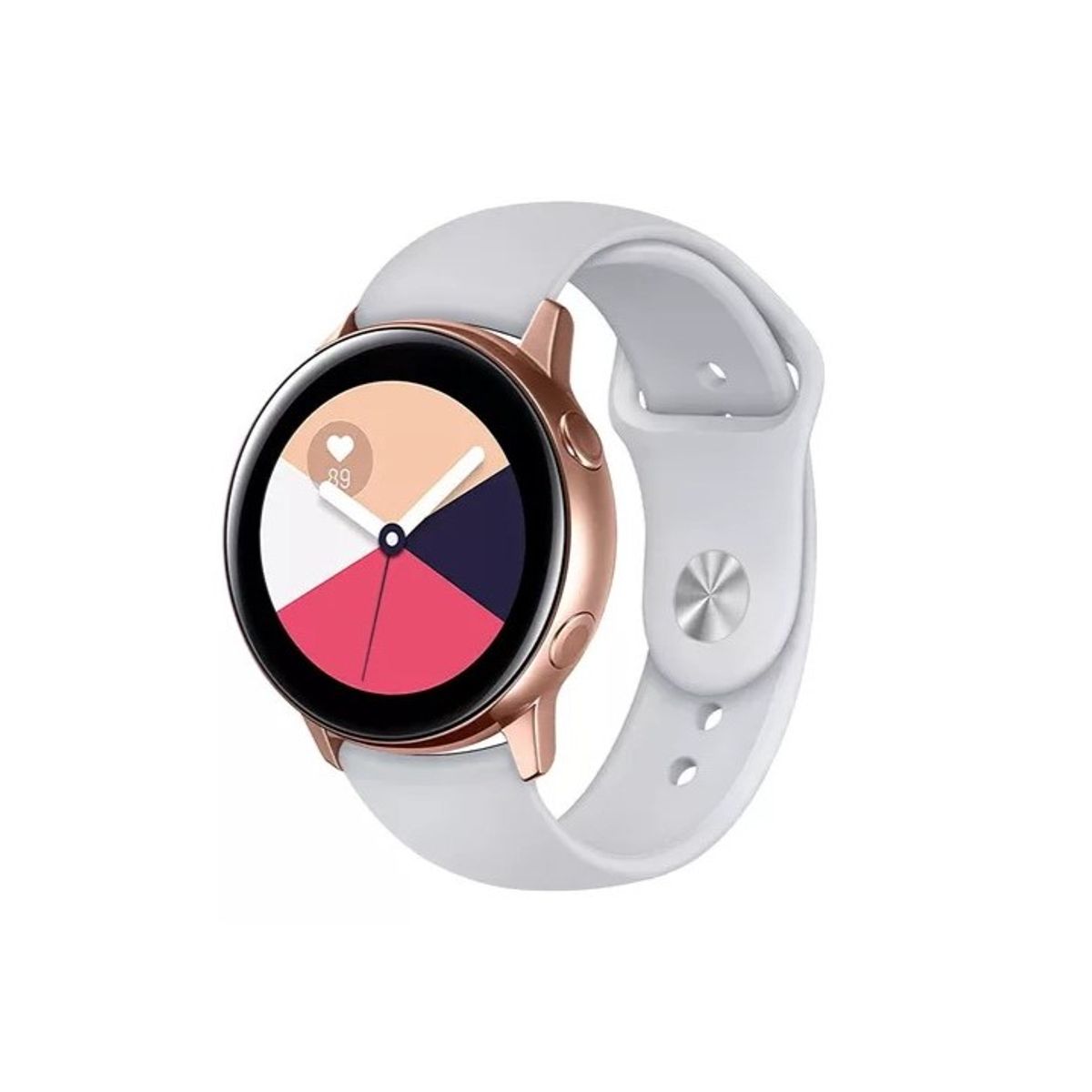GENERICO - Correa Compatible Amazfit Bip Gts Huawei Garming 20mm Gris C