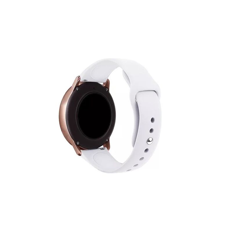 GENERICO - Correa Compatible Amazfit Bip Gts Huawei Garming 20mm Blanco