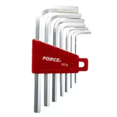 FORCE - Juego De Llaves Allen 1.5- 6 Mm. 7 Pzas. (5076),