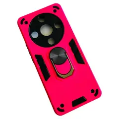 GENERICO - Carcasa Para Honor Magic6 Lite Anti Golpes Anillo Fucsia