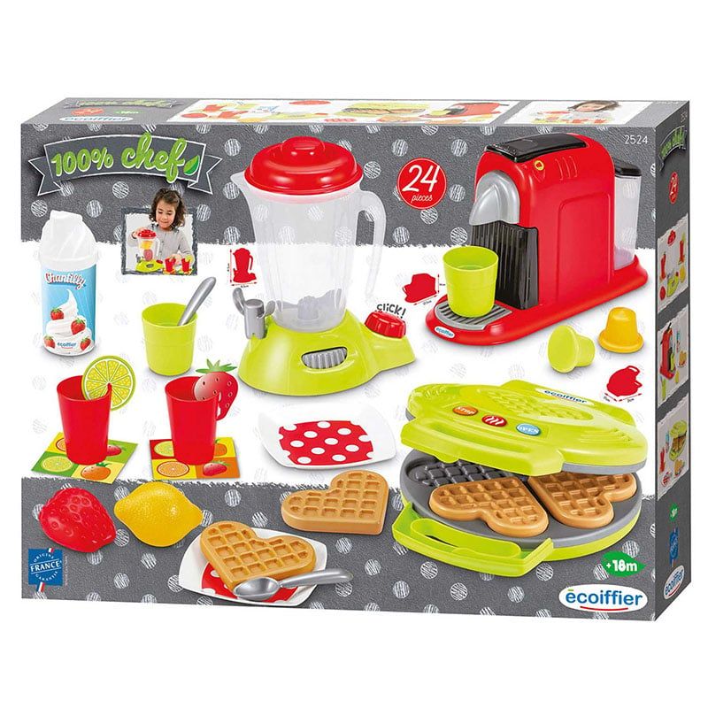 ECOIFFIER - Juguete Set Electrodomésticos De Cocina 24 Piezas