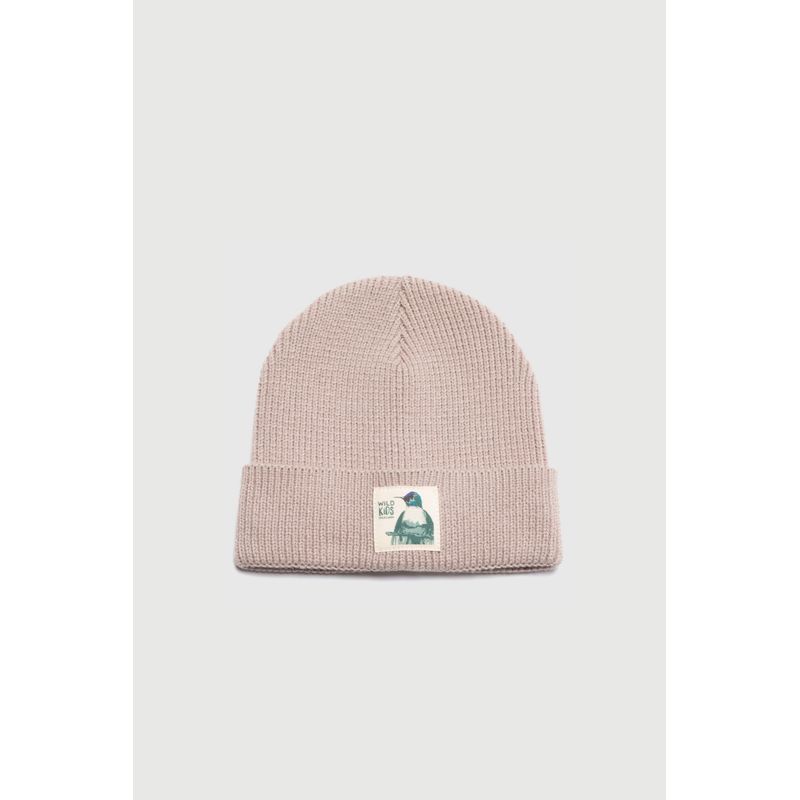 WILD LAMA - Gorro Neve Con Causa Reciclado Beige Wild Lama Kids