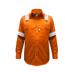 HARDWORK - Camisa Ignifuga NFPA Naranjo T.S HW Tarasafe