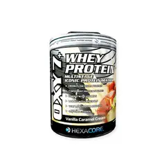 HEXACORE - PROTEINA OXY 7 WHEY PROTEIN 5LBS 67 SV VAINILLA CARAMEL -