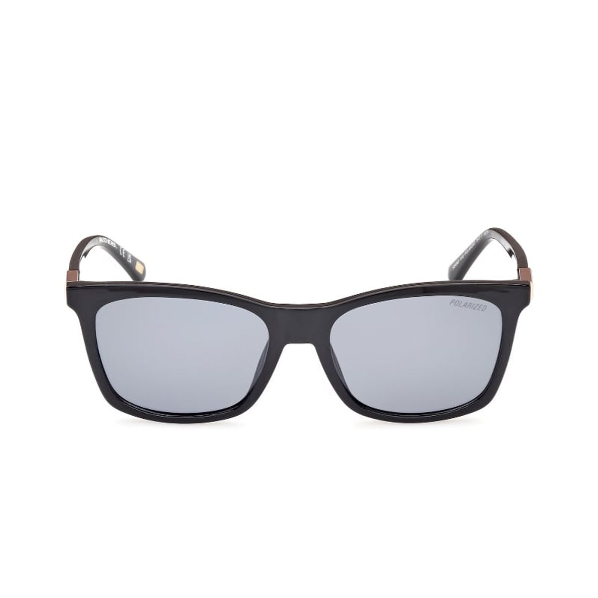 SKECHERS - Lentes de Sol Negro Brillante Polarizados Skechers