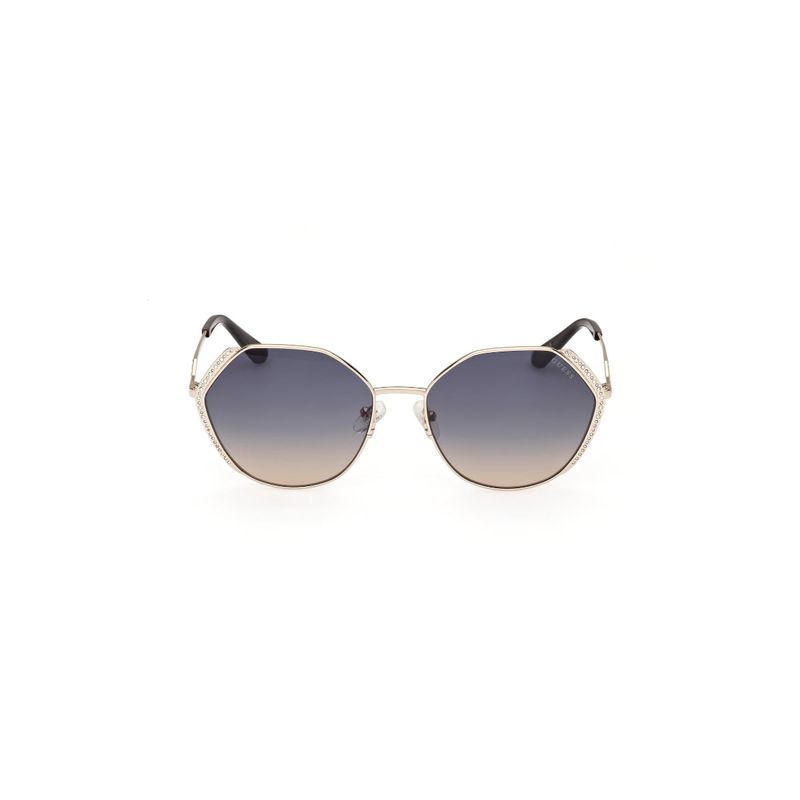 GUESS - Lentes de Sol Dorado Degradé Guess