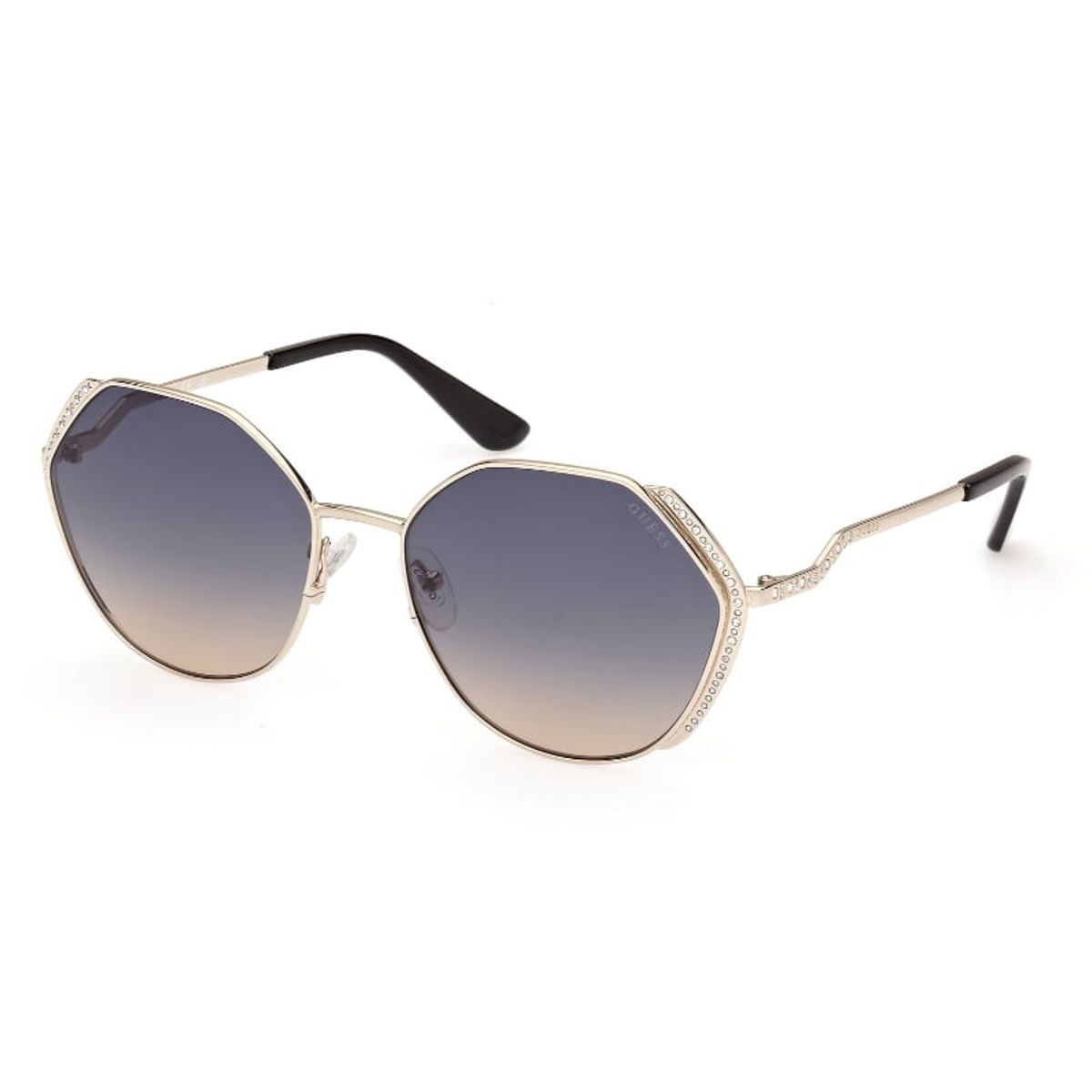 GUESS - Lentes de Sol Dorado Degradé Guess