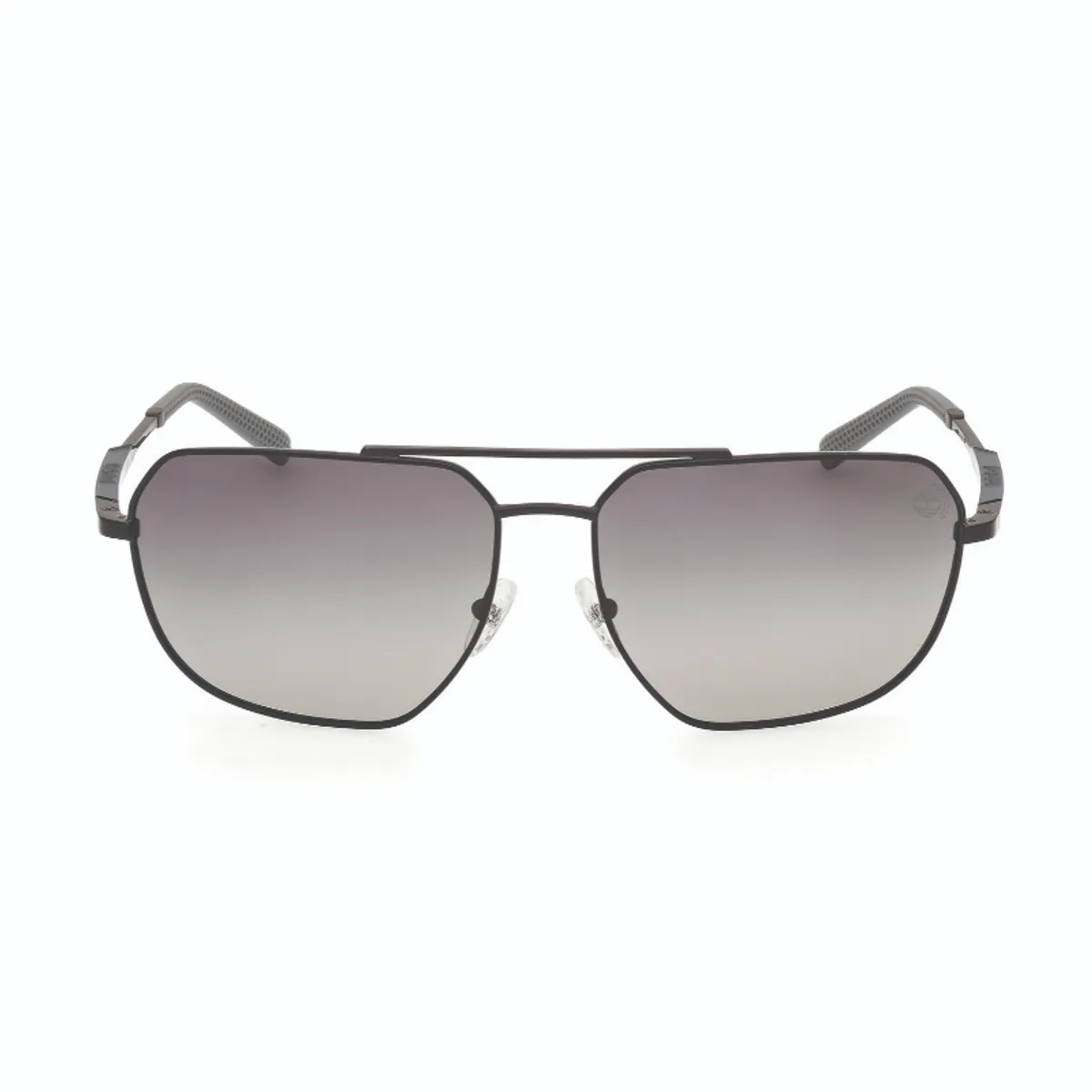 TIMBERLAND - Lentes de Sol Negro Brillante Polarizados Timberland