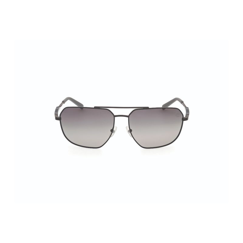 TIMBERLAND - Lentes de Sol Negro Brillante Polarizados Timberland