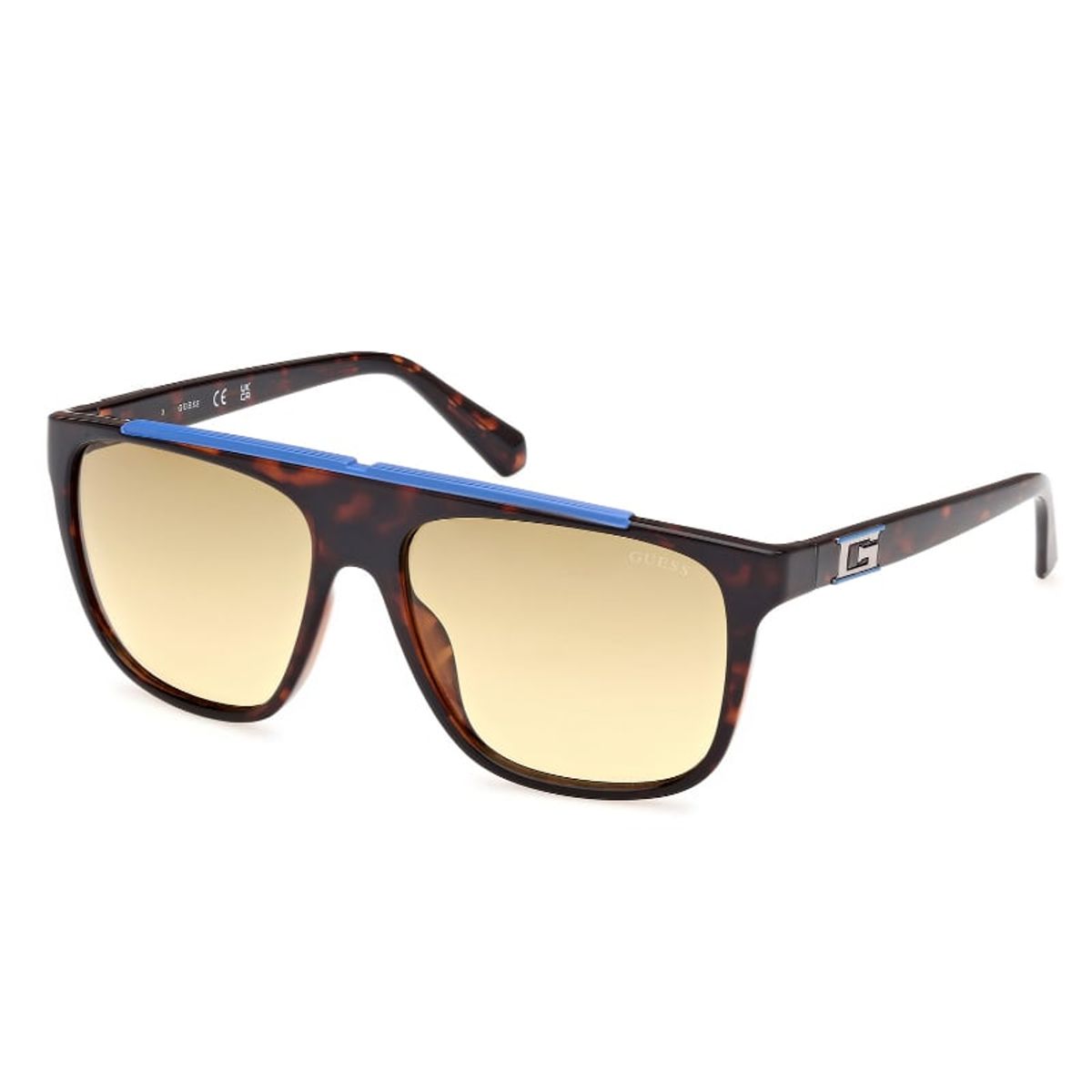 GUESS - Lentes de Sol Havana Oscuro Degradados Guess