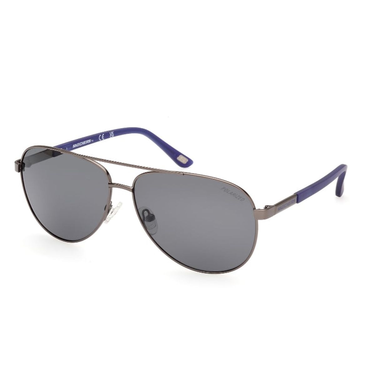 SKECHERS - Lentes de Sol Gris Mate Polarizados Skechers