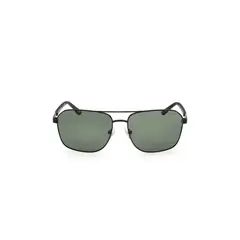 SKECHERS - Lentes de Sol Negro Mate Polarizados
