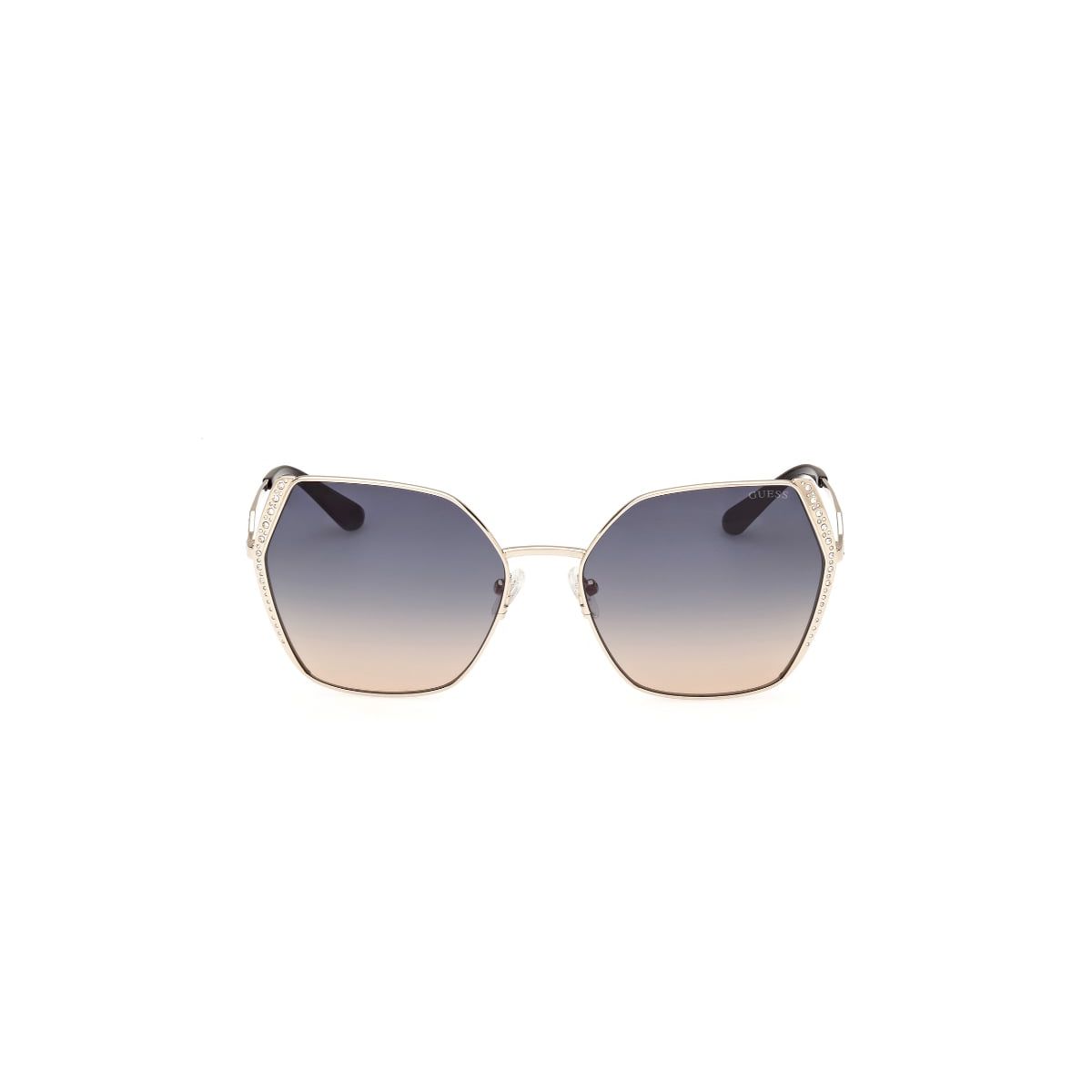 GUESS - Lentes de Sol Dorado Degradé Guess