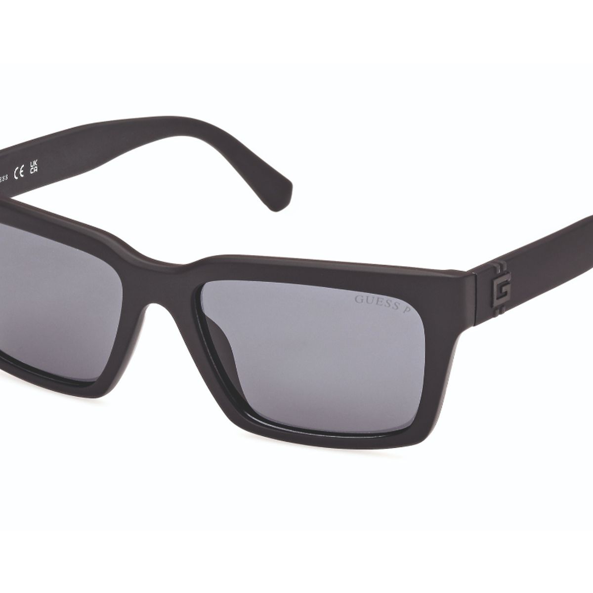 GUESS - Lentes de Sol Negro Mate Polarizados Guess