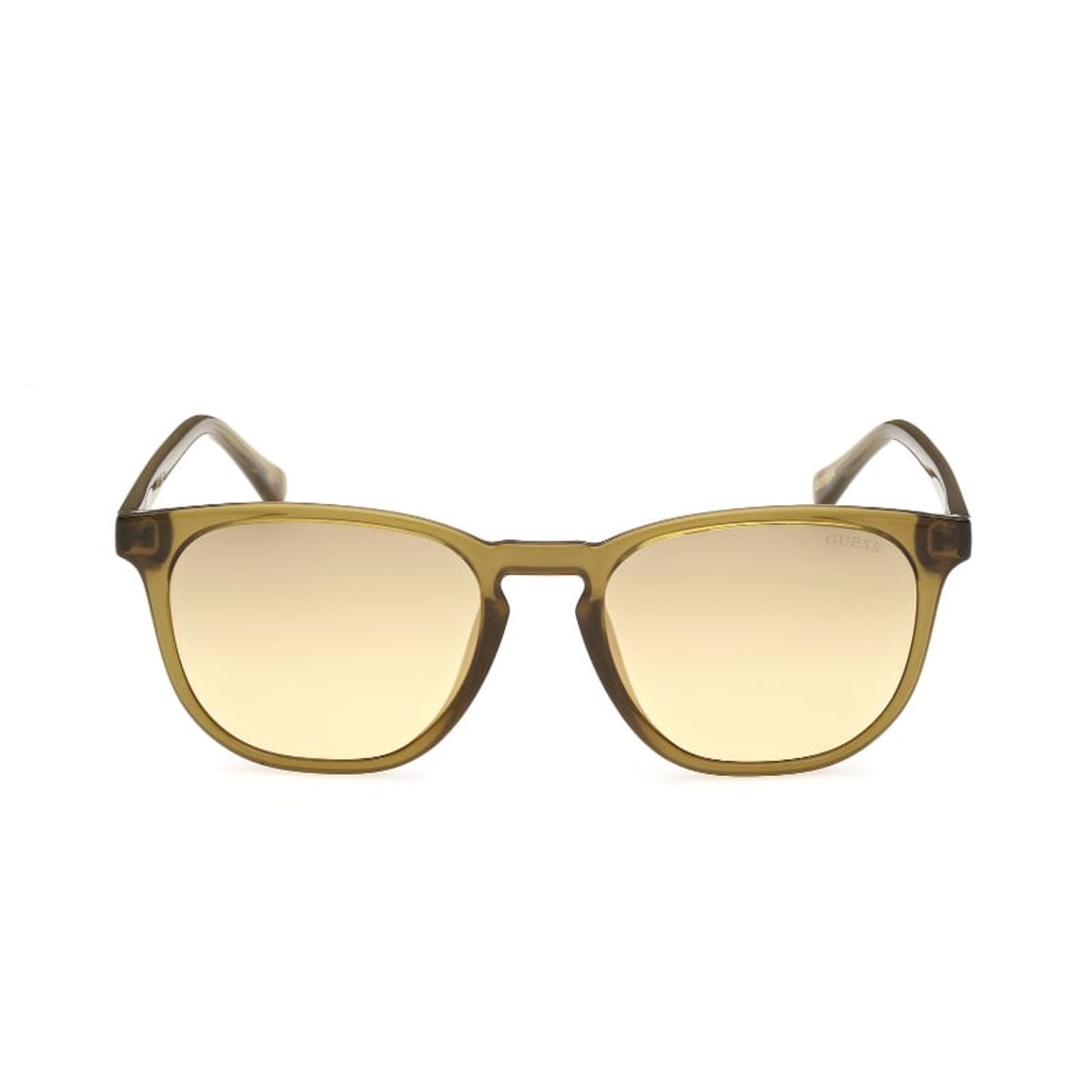 GUESS - Lentes de Sol Verde Oscuro Transparente Degradé Guess