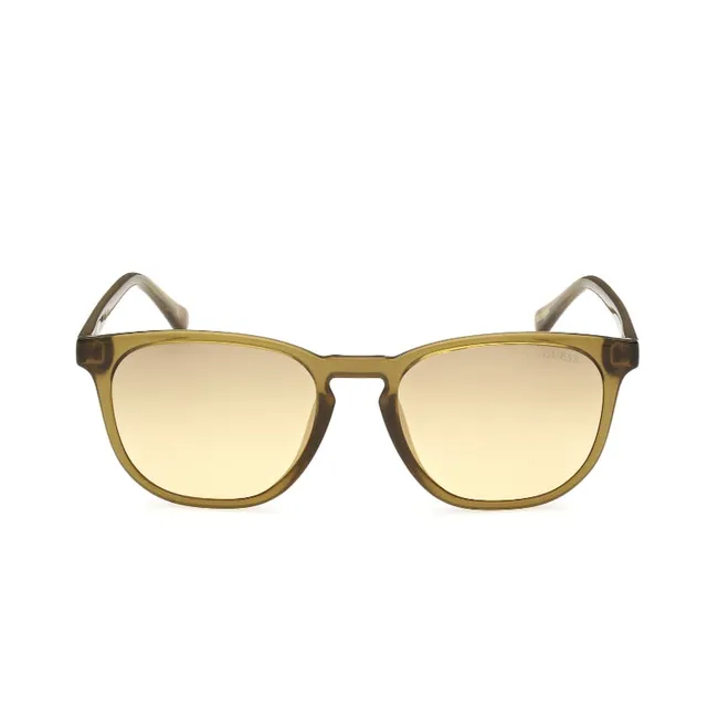 GUESS - Lentes de Sol Verde Oscuro Transparente Degradé Guess