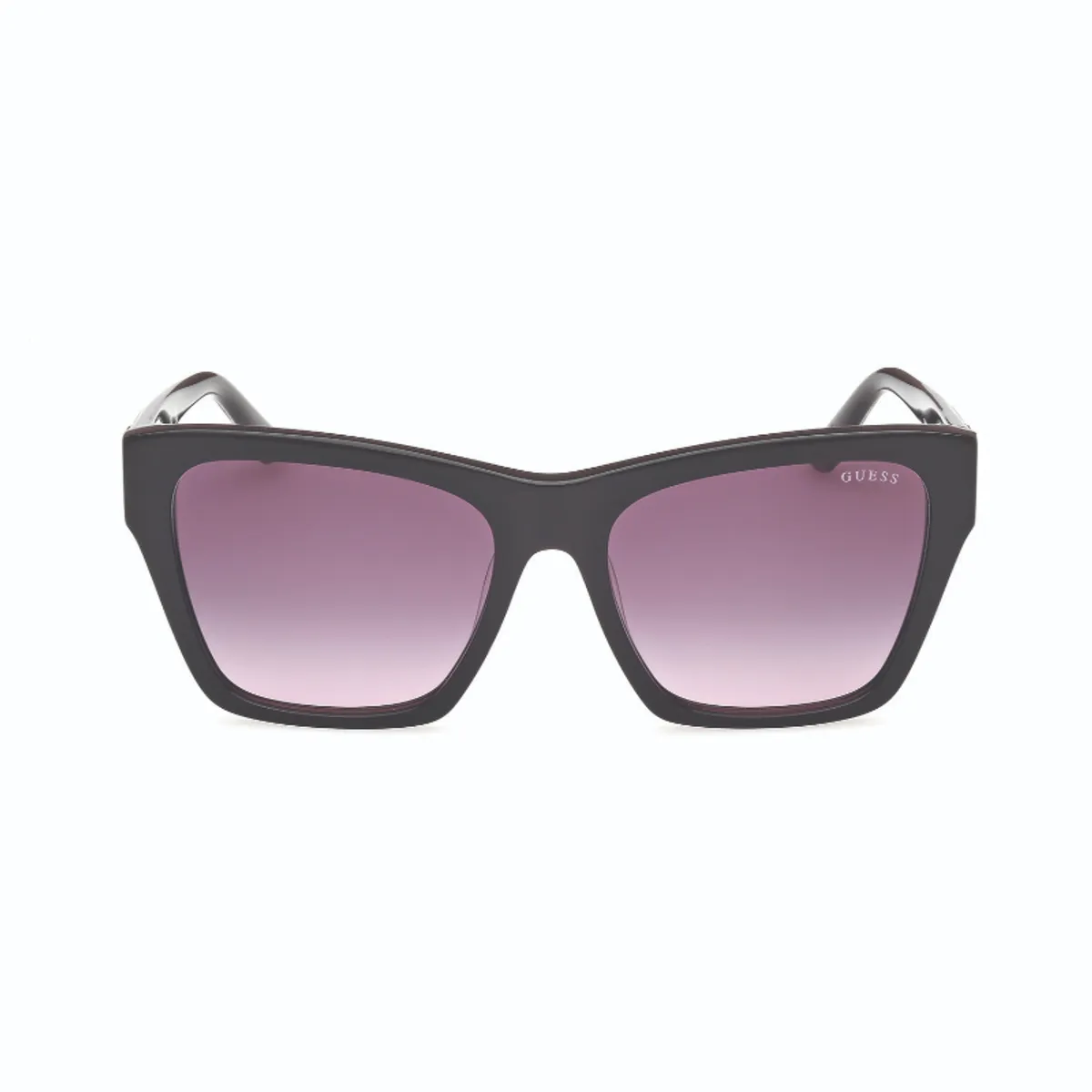 GUESS - Lentes de Sol Negro Brillante Degradé Guess