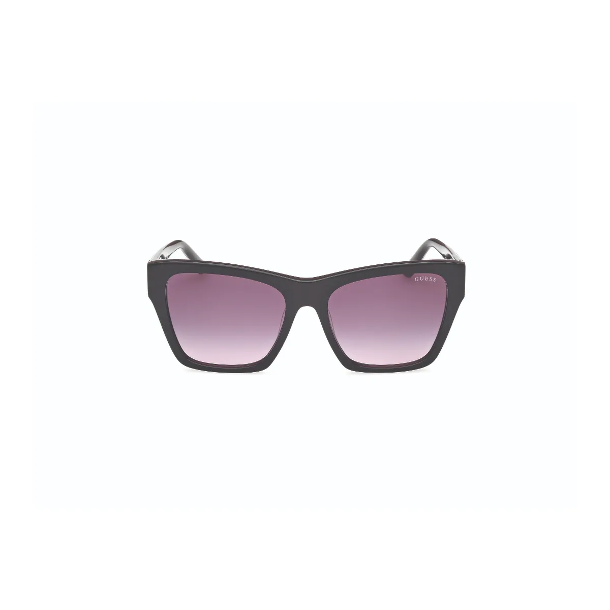 GUESS - Lentes de Sol Negro Brillante Degradé Guess