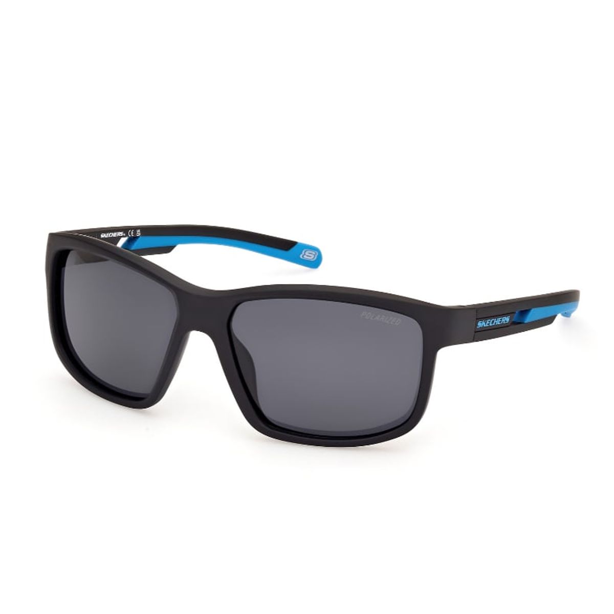 SKECHERS - Lentes de Sol Negro Mate Polarizados Skechers