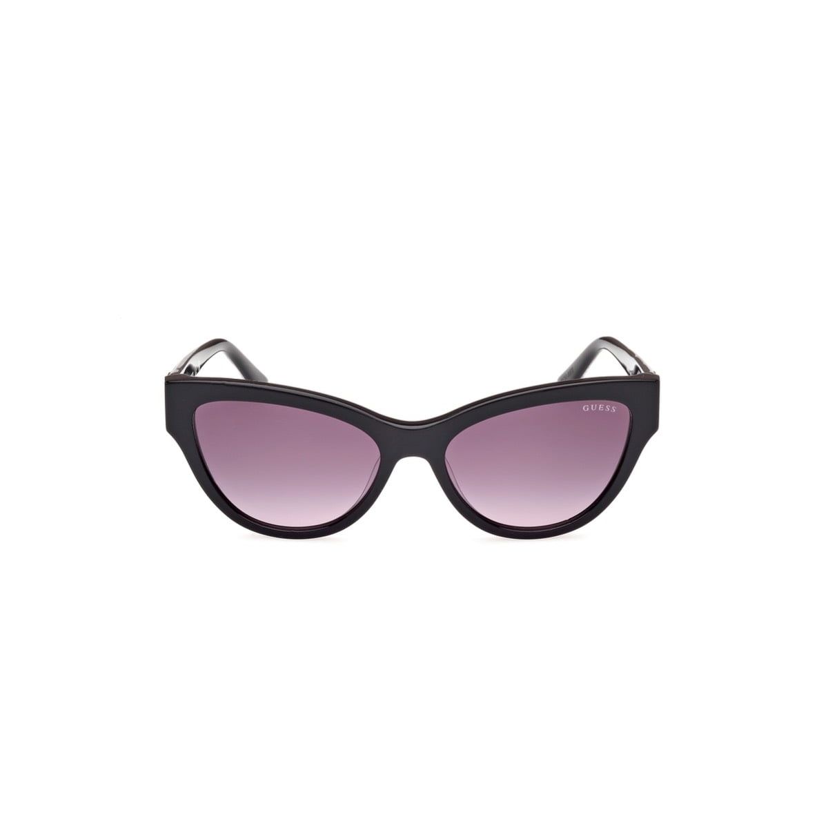 GUESS - Lentes de Sol Negro Brillante Degradé Guess