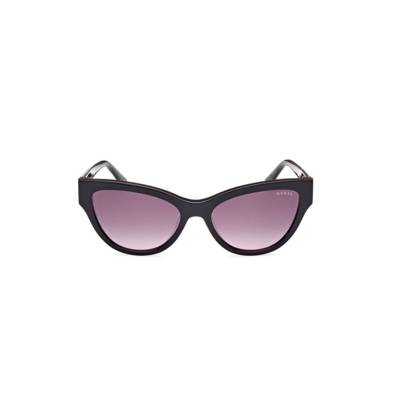 GUESS - Lentes de Sol Negro Brillante Degradé Guess