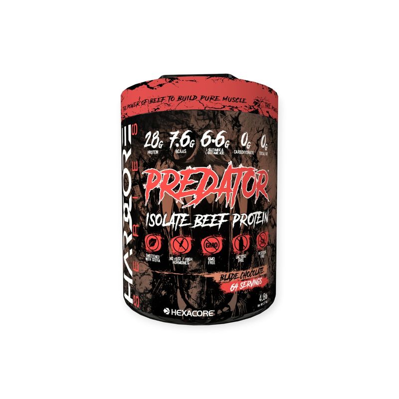 HEXACORE - PREDATOR BEEF 4.8LBS 64 SERVICIOS - HEXACORE