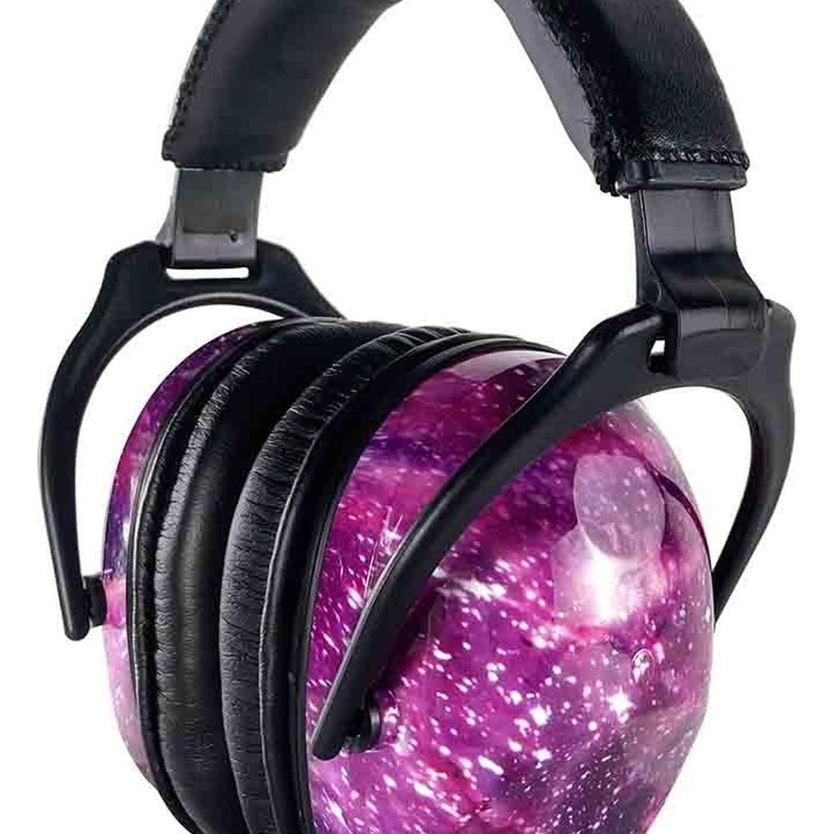 WOO EARPLUGS - Woo Earmuffs Quiet Protector Auditivo Niños Adolescentes - Rosa-Negro