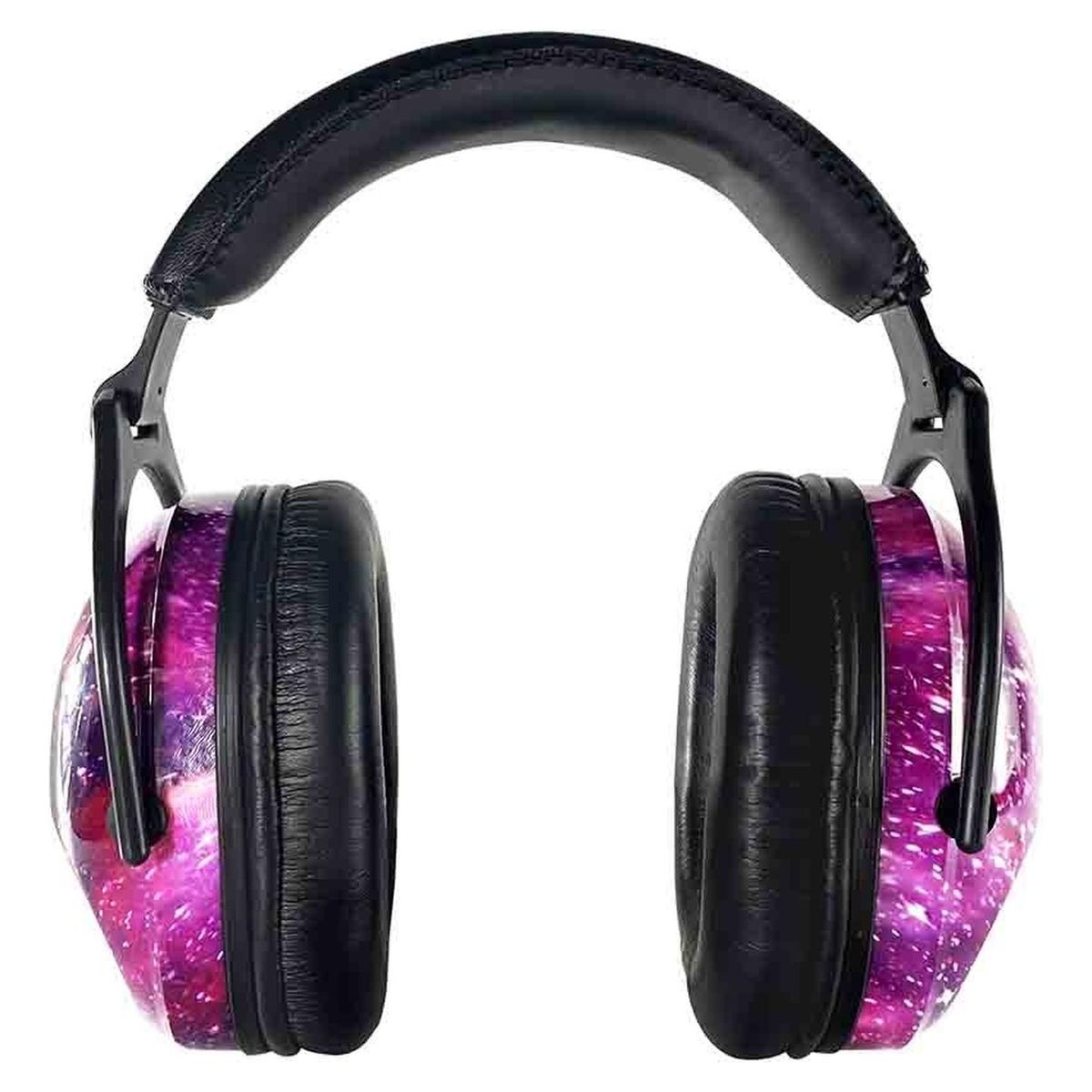 WOO EARPLUGS - Woo Earmuffs Quiet Protector Auditivo Niños Adolescentes - Rosa-Negro