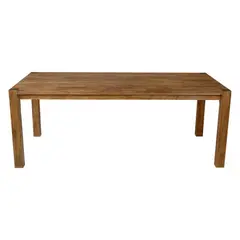 SPAZZIO - Comedor Terraza Rio con 6 Sillas Windsor Café Mate