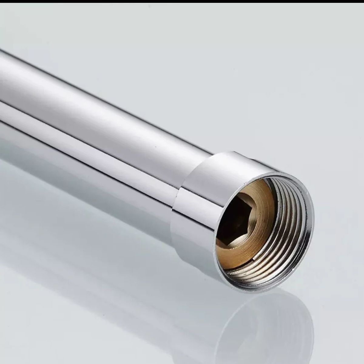 KUANGYE - Extensión Cromada Para Columna De Ducha De 30cm