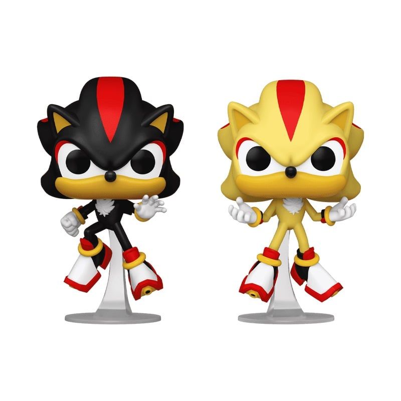 FUNKO - Funko Pop Sonic Pack Shadow y Super Shadow