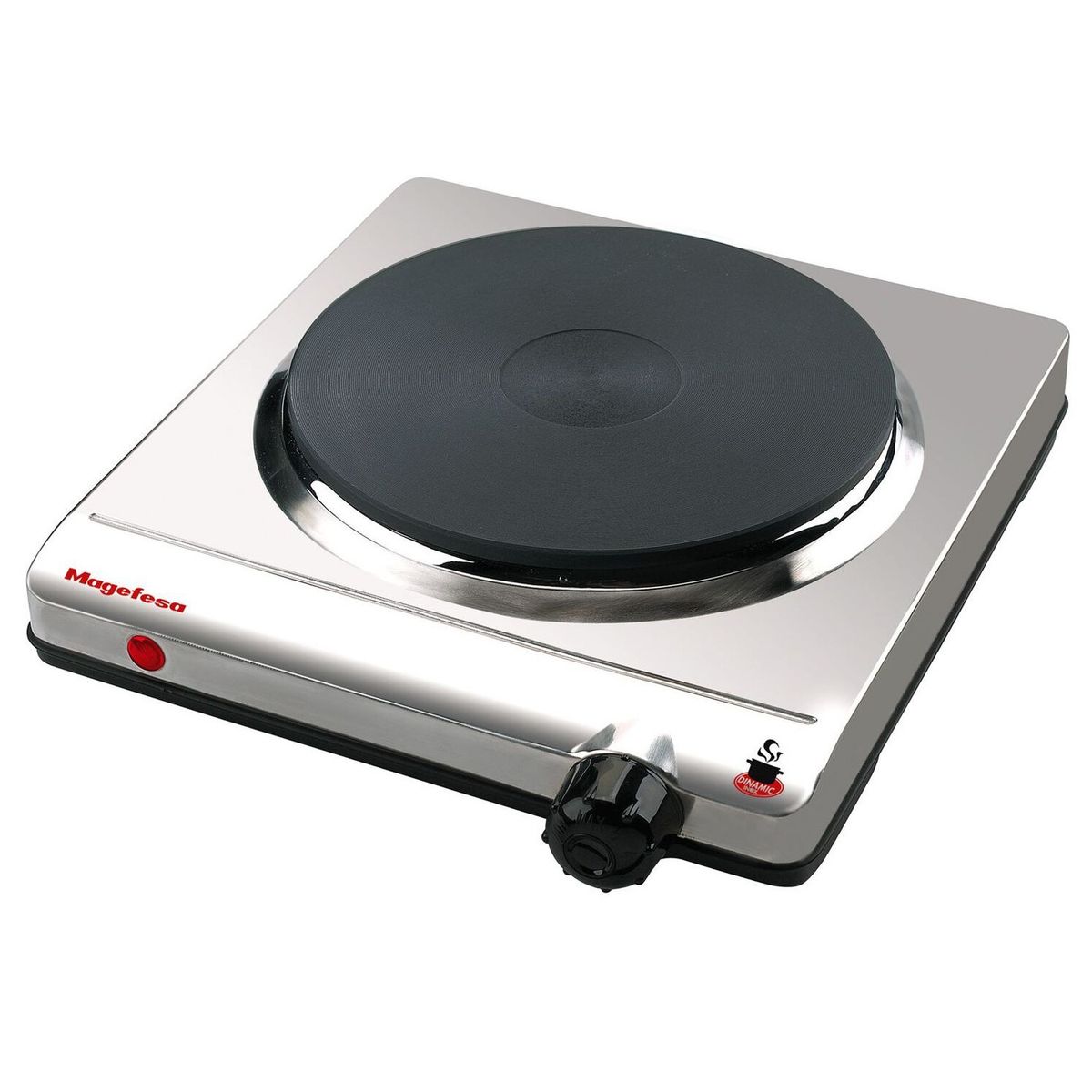 MAGEFESA - Cocina Electrica Magefesa 1 Plato Inox MGF8013