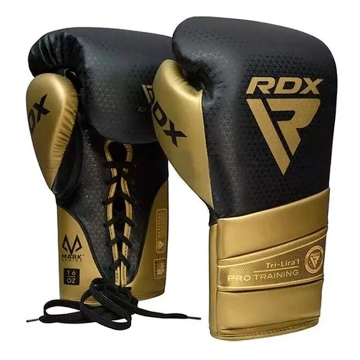RDX - Guantes De Boxeo Rdx Mark Pro Training Tri Lira 1 Golden
