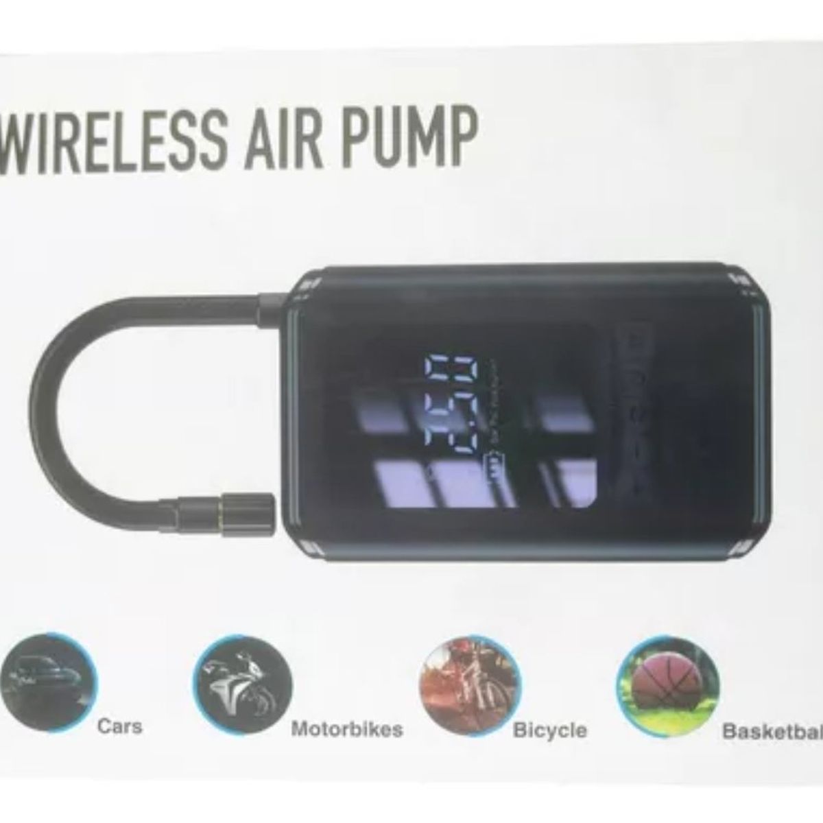 OEM - Inflador Eléctrico Compresor Portátil Auto Moto Pelota