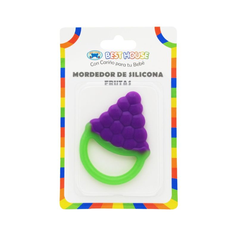 BEST HOUSE - Mordedor De Silicona Frutas Best House