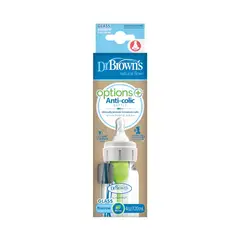 DR BROWNS - Mamadera Estándar Options+ Vidrio 120ml