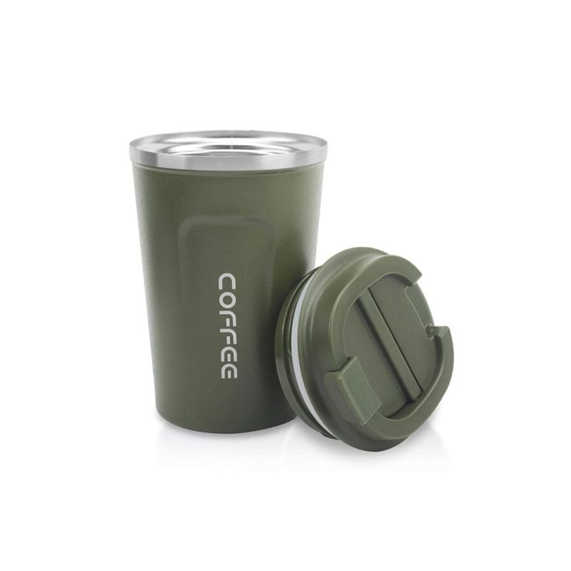 GENERICO - Vaso Térmico Doble Capa de Acero inoxidable Mug Coffee 510ml