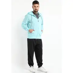 KOTTING - POLERON FULL ZIPPER CON GORRO CANGURO 2XL