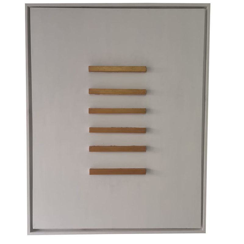 GENERICO - Cuadro decorativo Blanco 90x70