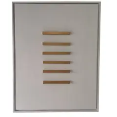 GENERICO - Cuadro decorativo Blanco 90x70
