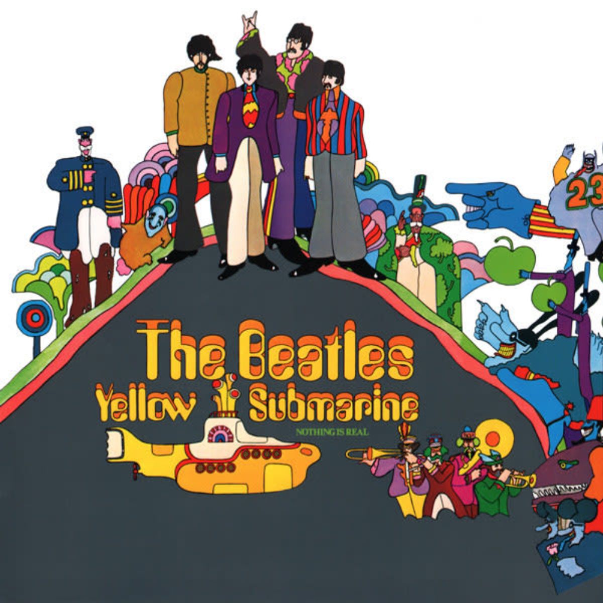 GRUPO LASER DISC - VINILO THE BEATLES YELLOW SUBMARINE REMASTERED 1LP