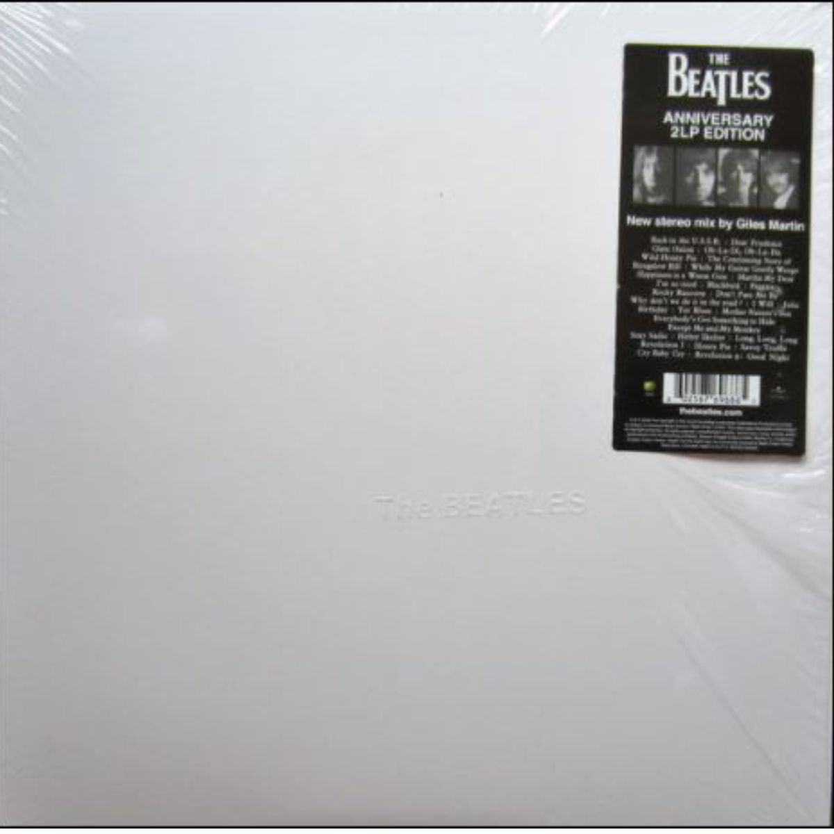 GRUPO LASER DISC - VINILO THE BEATLES THE BEATLES WHITE ALBUM 2LP
