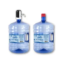 AGUA PURA DE LA RIVERA - SOLO RM-NO REGIONES Kit 2 Agua Pura y Dispensador eléctrico