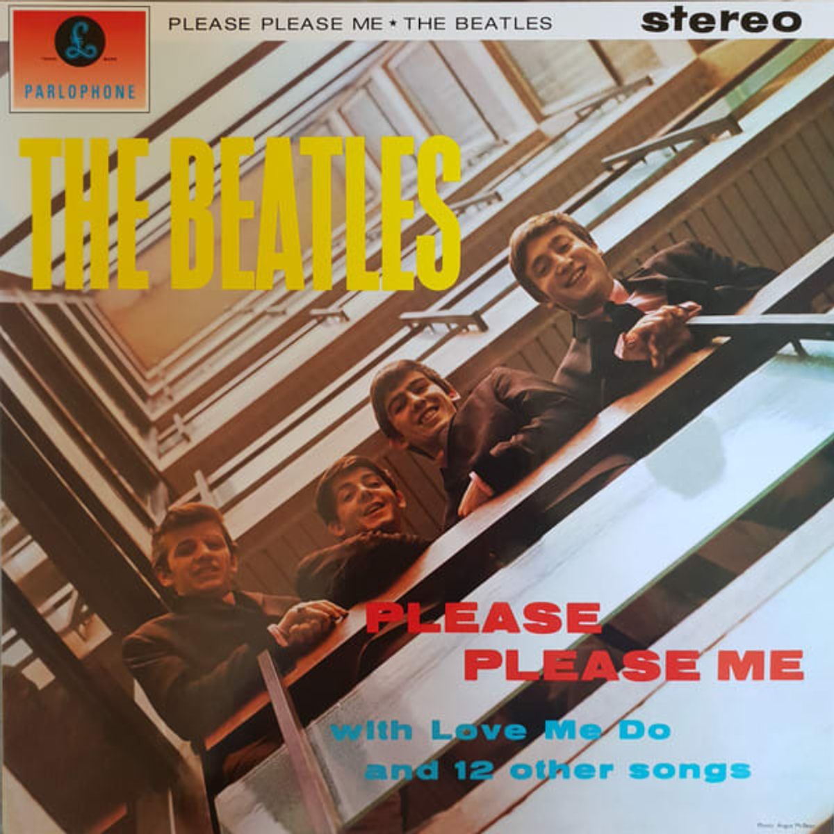GRUPO LASER DISC - VINILO THE BEATLES PLEASE PLEASE ME 1LP