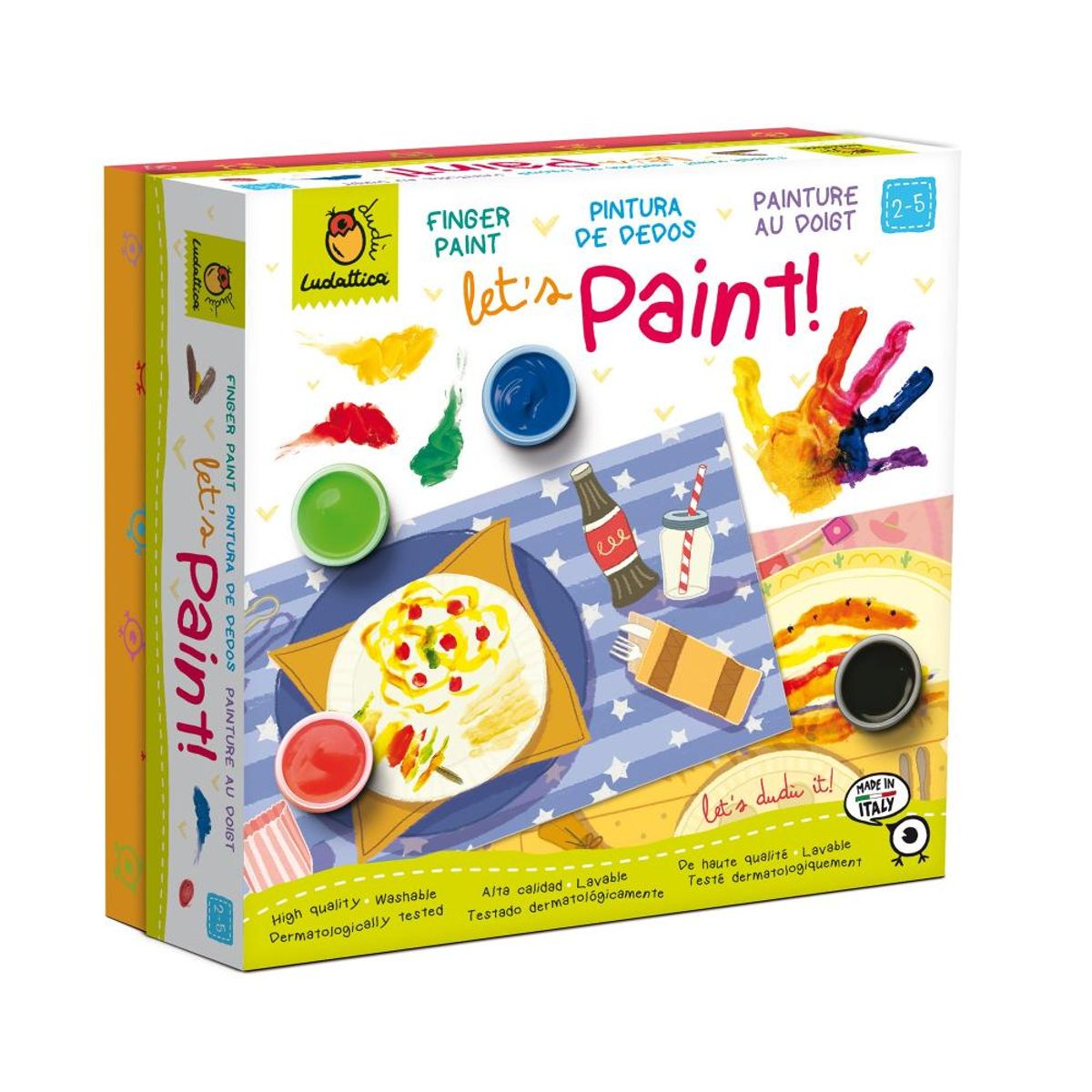 LUDATTICA - Pintura de Dedos Lets Paint Ludattica